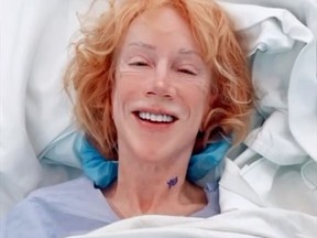 Kathy Griffin smiling in a screengrab from Tiktok.