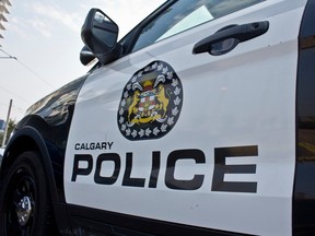 Calgary police cruiser