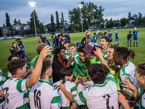 Inaugural League1 Alberta soccer crown awarded to Calgary Foothills FC men.