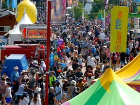 Calgary Stampede midway