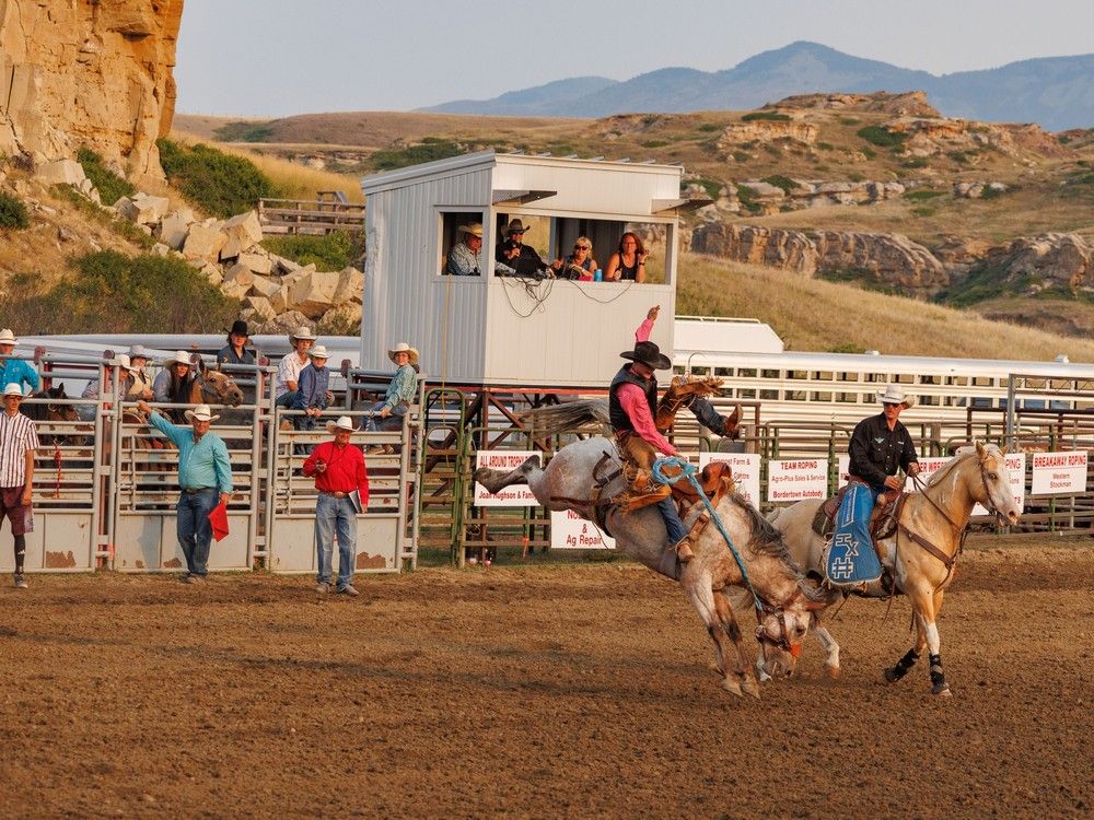 DREW: Writing-On-Stone rodeo set in a little piece of Heaven