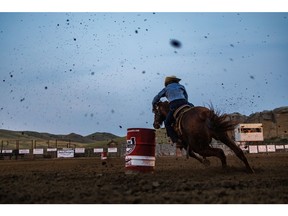 Barrel racer for Drew