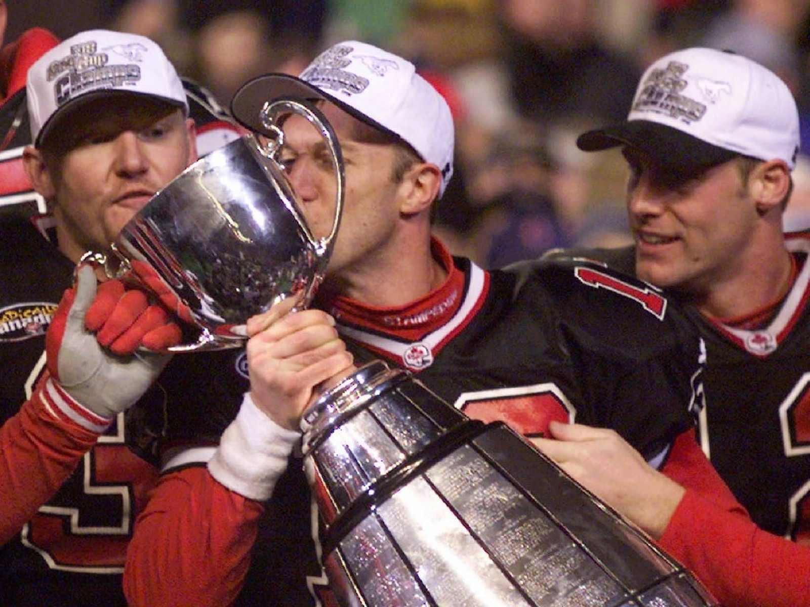 The Grey Cup and the Stanley Cup - together 