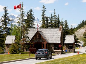 Entrance to Banff National Park