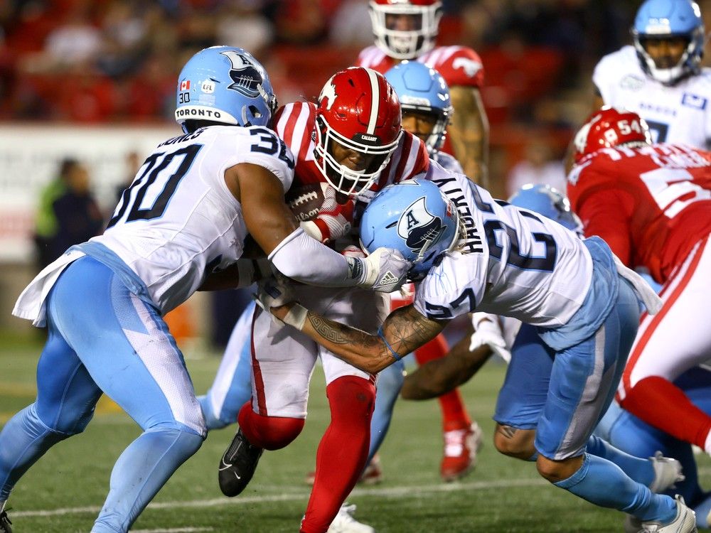 Calgary Stampeders defeat Toronto Argonauts 20-7