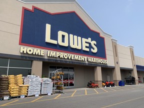The Lowe’s store on Gardiners Rd. in Kingston, Ont., on Wednesday, July 26, 2023.