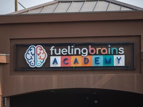 Fueling Brains Academy at McKnight Towne Square, which has been closed due to an E. coli outbreak.
