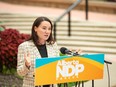 Shannon Phillips, NDP finance critic for pensions.