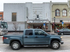 The Monarch Theatre is among many well-preserved buildings in historic downtown Medicine Hat, Alta., on Wednesday, November 27, 2019.