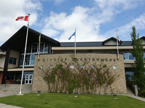 City of Chestermere town hall is shown, east of Calgary, on Sunday, June 19, 2022.