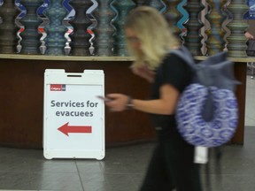 Evacuees arrive in Calgary