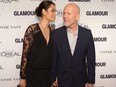 Emma Heming-Willis and Bruce Willis arrive at the 2014 Glamour Women of the Year Awards, hosted by L'Oreal Paris, at Carnegie Hall on Monday, Nov. 10, 2014, in New York.