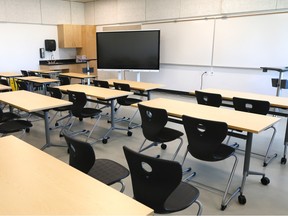 Classroom at North Trail High School