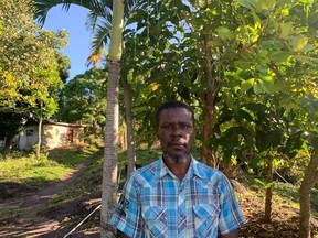 Leroy Thomas, shown in Jamaica in this undated handout photo, who dislocated his spine while working on a Simcoe, Ont., tobacco in 2017 farm, says he feels elated that a tribunal found this month that the WSIB doesn't appropriately compensate injured and repatriated migrant workers.