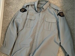 Several components of an Alberta RCMP officer's uniform were stolen during a residential break-and-enter Tuesday, September 19, 2023.