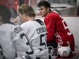 Ottawa Senators centre Shane Pinto during rookie camp in 2022.