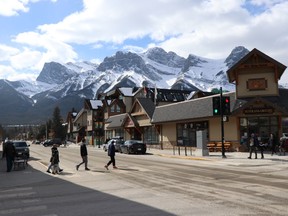 Downtown Canmore Alberta
