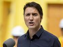Prime Minister Justin Trudeau was in London, Ont., on Sept. 23, 2023, to inspect an accessible housing project and announced $74 million for housing projects. That money came from the $4-billion Housing Accelerator Fund.