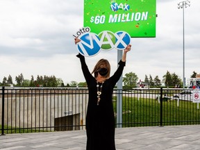 Leah Murdoch-Gerics, of Hamilton, won $60 million playing Lotto Max.