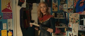 Brie Larson as Captain Marvel/Carol Danvers in Marvel Studios' The Marvels.