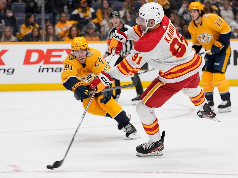 Flames Outplayed By Predators, Point Streak Ends In Nashville | Calgary Sun