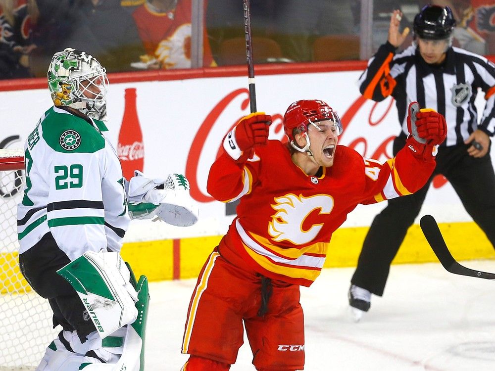 With Strong Debut, Connor Zary Offers Optimism For Skidding Flames ...