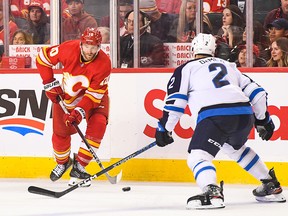 Flames give Huberdeau new linemates as he seems for some kind of spark Categorical Instances 3 Winnipeg Jets v Calgary Flames