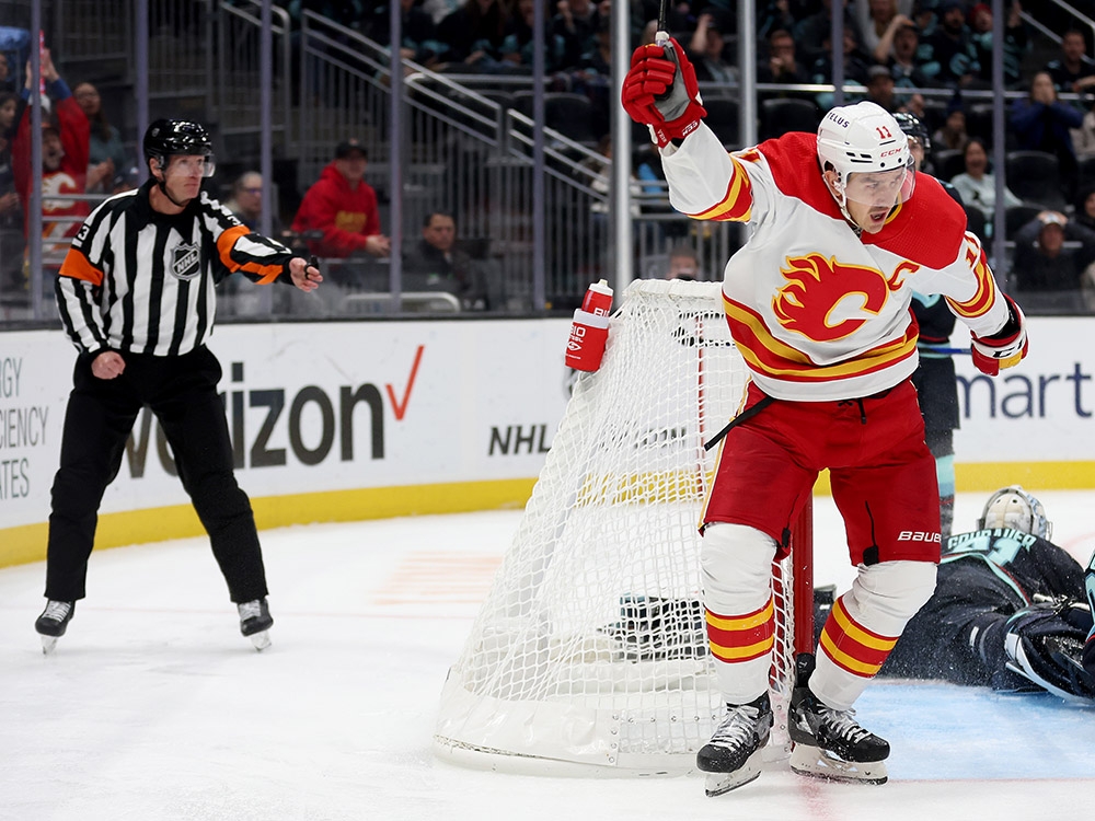 Calgary's Mangiapane Suspended One Game for Cross-Check