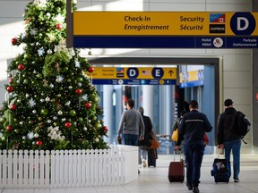 Calgary International Airport (YYC) was photographed a few days before Christmas on Monday, December 19, 2022.