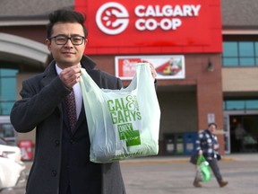 Calgary Co-op compostable bags