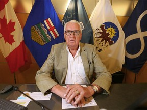 Douglas Lagore, acting as Chestermere's interim mayor and council