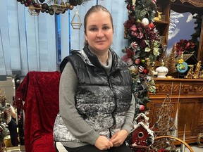 Svetlana Yankova fled the Ukraine and came to Canada just over 18 months ago. After receiving help from the Free Store for Ukrainian Newcomers, she started volunteering for the organization, and is now one of two full-time employees for the store that helps Ukrainian refugees receive necessities when they first arrive in Canada.