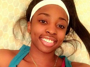Kenneka Jenkins is pictured in a Facebook photo.