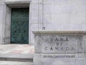The Bank of Canada in Ottawa, Ont., Canada, on July 12, 2023.