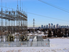 The warmup has started, but questions arise on the province's power grid. Photo taken in Calgary on Monday, January 15, 2024.