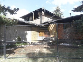 A house went up in flames in Varsity Estates on Saturday, June 4, 2022. The case of arson was linked to another fire in the neighbourhood only weeks before.