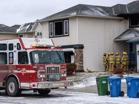 Douglas Ridge burned-out home