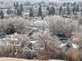 Calgary skyline residential property taxes