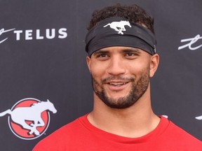 Calgary Stampeders defensive back Branden Dozier says he’s “excited to be back in red. And I’m ready to get to work.”