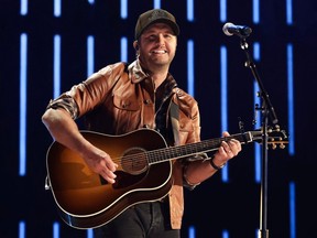 Luke Bryan performs onstage during the 57th Academy of Country Music Awards, airing on March 7, 2022, at Allegiant Stadium in Las Vegas, Nevada.