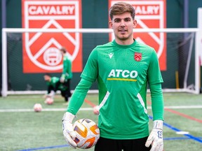 Cavalry FC of the Canadian Premier League (CPL) has signed 21-year-old goalkeeper Jack Barrett on loan from English Premier League side, Everton. Courtesy Cavalry FC