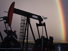 Pumpjacks near Calgary