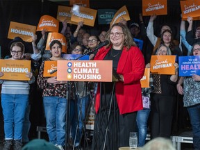 Sarah Hoffman campaign announcement for NDP leader