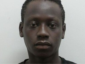 Calgary police are looking for Cosmos Lowingali in connection with a targeted shooting in southwest Calgary on February 12,  2024.
