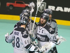 The Calgary Roughnecks have pulled to within one win of an NLL playoff position.
