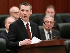 Alberta Finance Minister Nate Horner