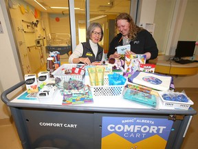 Comfort Cart at Peter Lougheed Centre