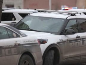 Winnipeg police cars
