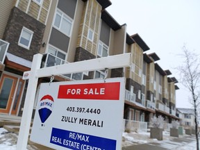 The average price of a Calgary home in January was about $583,000.