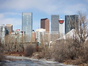 In Calgary, 18 per cent of homes listed in February were $1 million or more.